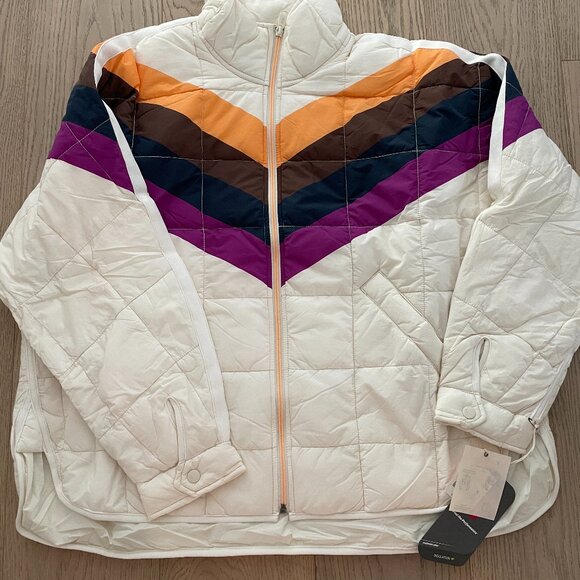 Free People Movement X Hatch Printed Puffer Jacket - NWT - Picture 2 of 4